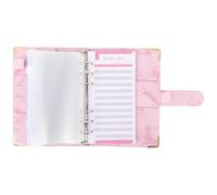 Gogogmee Classeur Budget à Anneaux avec Enveloppes Zippées Organiseur de Finances avec Étiquettes Carnet de Économies et Planificateur de Dépenses