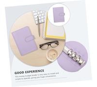 Gogogmee Classeur Budget avec Enveloppes Zip pour Cash Organiseur Déconomies Pratique et Cahier Compte Personnel Polyvalent pour Financier