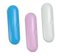 Gogogmee Coffret De Voyage pour Brosse À Dents Électrique Lot De 3 Pièces Étui De pour Brosse À Dents Petit Facile À Transporter Matériau PP pour Les Voyageurs