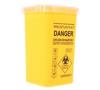 Gogogmee Conteneur Élimination Pour Objets Tranchants Boîte De Collecte De Déchets Aiguilles Avec Couvercle Conteneur Pour