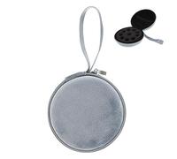 Gogogmee Conteneurs De Rangement Rond en Maille 10 Compartiments Organiseur Portable Kit De Vernis À Étui Porte-Bouteille De Parfum