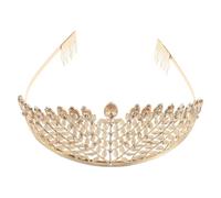 Gogogmee Couronne De Diadème De Mariée - Coiffe En Strass Diadème De Princesse En Cristal - Bandeaux En Strass Accessoires De Cheveux De Mariée Pour Mariage Reine Princesse