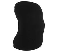 Gogogmee Coussin et Répartition Uniforme Pression pour Voiture de Soutien Lombaire en Mousse à Mémoire de Forme Housse en Coton Lin Noir, Soutien Ergonomique Stable pour Conduite