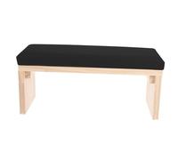 Gogogmee Coussin Repose-mains Manucure En Bois Massif Noir, Oreiller Confortable Et Respirant Pour Salon De Beauté, Outil Professionnel Pour Manucure Et Nail Art