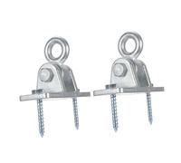 Gogogmee Crochet de Balançoire Robuste Acier pour Intérieur et Extérieur Kit Installation pour Chaise Hamac Fixation Stable pour Balançoires et Fauteuils Suspendus