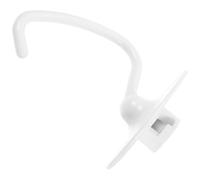 Gogogmee Crochet Pétrisseur pour Batteurs sur Socle en Aluminium, Accessoire pour Robot Cuisine, Compatible Lave-vaisselle, pour Pétrir la Pâte en Boulangerie