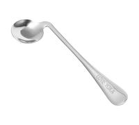 Gogogmee Cuillère Coudée Acier Inoxydable Ergonomique pour Droitiers Ustensile Alimentation Adapté Aux Personnes Âgées et Handicapées Design Spécial Antidérapant pour Repas Au Lit