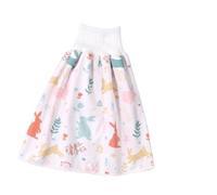 Gogogmee Culottes Apprentissage Imperméables Réutilisables pour Garçon Fille Pantalon de Nuit Respirant Lavable et Pratique pour Tout Petits Modèle Lapin
