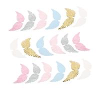 Gogogmee Décorations De Noël Féeriques De 13 Cm Large Gamme Dapplications Ailes Artisanales pour Décorations De Fête