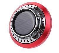 Gogogmee Diffuseur d'Huiles Essentielles Portable pour Voiture en Aluminium Aéronautique Couleur Rouge Parfumée à l'huile Essentielle de Cologne Désodorisant Automobile Solide pour