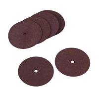 Gogogmee Disques à Tronçonner en Résine 24 MM Lot de 72 Pièces Couleur Rouge Foncé Disques à Meuler pour Coupe Métal Bois et Céramique Outil de Meulage Professionnel pour Usage