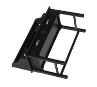 Gogogmee Échelle Meuble Étude Compact Noir Accessoires Décoratifs pour Chambre et Bibliothèque Mobilier de Jeu Créatif