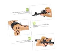 Gogogmee Éducatif Électrique Soldat Qui Rampe pour Garçon Fille Figurine Ludique Plastique Sécurisé Développe Motricité et Communication Parent Garçon Fille Cadeau Ans