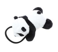Gogogmee Élastique à Cheveux Panda Peluche pour Filles et Garçon Fille Accessoire Doux et Solide pour Queue de Cheval Maintien Cheveux Épais ou Fins Anniversaire et Fêtes