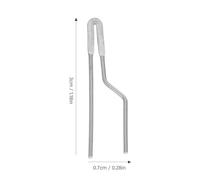 Gogogmee Embouts de Pyrogravure en Fer Haute Résistance, 6 Pièces, Pointes pour Kit de Pyrogravure Bois, Outil Polyvalent pour Artisanat du Bois et Maroquinerie