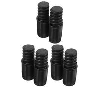 Gogogmee Embouts Filetés Plastique 6 Pcs pour Manche à Balai 22 Mm, Kit de Réparation Adaptable pour Perche Télescopique et Rallonge Électrique, Accessoire Solide pour Entretien Ménager