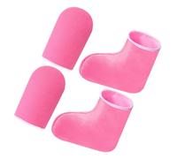 Gogogmee Ensemble Chauffe-Mains et Pieds en Cire de Paraffine pour Spa Moufles et Chaussettes Isolants Thermothérapie Nourrissante Kit Soins Mains et Pieds Professionnels