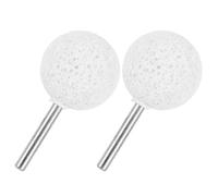 Gogogmee Ensemble de 2 Embouts de Ponçage pour Réparation de Pneus Automobiles sous Vide Disque Abrasif pour Meuleuse à Pneu Outil de Polissage Performant pour Entretien et Réparation