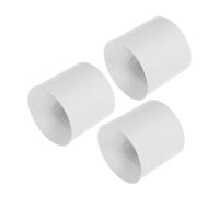 Gogogmee Ensemble de 3 Coupes de Putting en ABS Blanc 27 MM Système de Drainage à 3 Trous Couvres-Trous de Golf pour Green pour Entraînement Golf Intérieur et Extérieur