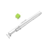 Gogogmee Éponges à Ongles Dégradées 1 CM Lot de 100 set de Mini Blocs Doux Non Pelucheux Stylet Applicateur pour Gel Nail Art Réutilisables et Faciles à Nettoyer Outils Précis pour