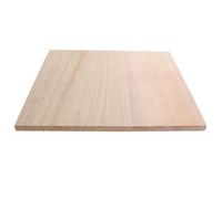 Gogogmee Étagère Finition Polie Lisse de Séparation de Pièce en Bois Massif Rectangle Structure Solide et Facile à Nettoyer pour Projets DIY et Rangement Cuisine