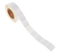 Gogogmee Étiquettes Autocollantes Carrées Blanches pour Réparation et Entraînement de Cibles Patchs Adhésifs Solide Faciles à Appliquer Haute Visibilité pour Tir Sportif et Chasse - 1