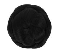 Gogogmee Extension de Chignon Tressé Synthétique 1 Pièce Cheveux Courts Facile à Utiliser Volume et pour Voyages et Sorties Épingles Incluses