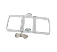 Gogogmee Extrudeuse Presse-tube Dentifrice et Lotion en Alliage D'aluminium, Presse-tube Métal Argenté, Outil Compressé Réutilisable pour Salle de Bain, Usage Domestique et Soins