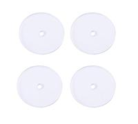 Gogogmee Fermoirs de Boucles d'Oreilles en Plastique 80 Pièces Patchs Stabilisateurs pour Clips d'Oreilles, Accessoires pour Boucles Artisanales, Femmes et Filles