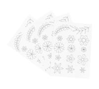 Gogogmee Feuilles de Positionnement pour Quilling Papier, 4 Pcs, Outil de Positionnement de Coordonnées Précis, Compatible Matériel Quilling, pour DIY et Création Artistique