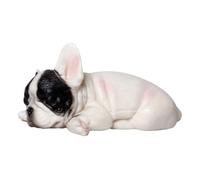 Gogogmee Figurine Réaliste de Petit Couché en Plastique Solide, Modèle Décoratif pour Gâteau d'anniversaire, Animal Factice Compact pour Garçon et Filles, Décoration de Gâteau