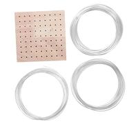 Gogogmee Fil Aluminium Flexible pour Sculpture Argile avec Support Fil Métallique Malléable pour Artisanat DIY Modelage Argile pour Artistiques