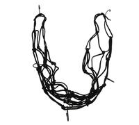 Gogogmee Filet de Bagages Extensible Latex Résistant pour Moto et Vélo Fixation Souple pour Casques et Valises Maille Élastique Antidéchirure