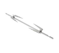 Gogogmee Fourchettes pour Poulet Rôti Barbecue Acier Inoxydable Résistantes aux Hautes Températures Compatibles Friteuse à Air et Four Ustensiles Cuisine Démontables 1 Jeu