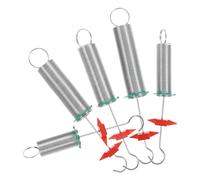 Gogogmee Groupe de 5 Ressorts Spiraux de Compression pour Expériences Scientifiques Physique Kit Pédagogique pour Enseignement Loi de Hooke Matériel Éducatif pour Laboratoire Scolaire