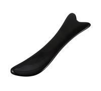 Gogogmee Gua Sha Massage Tool Portable Double Head Facial Scraper For Deep Oil Absorption And Smooth Buffalo Horn Board For Face Sculpting And Neck Care Compact