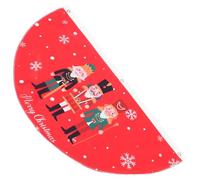 Gogogmee Guirlande de Noël à Suspendre 45X90 CM en Polyester Bannière Fanion Semi-Circulaire pour Décoration de Fête de Noël Intérieure et Extérieure Accessoires Décor Photo et Drapeau