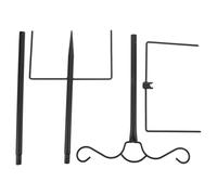 Gogogmee Guirlande Lumineuse De Vacances Crochet Support De Lanterne Mangeoire À Cintres Pour Poteaux D'Éclairage Extérieurs Pour Poteau D'Éclairage De Jardin