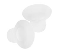 Gogogmee Inserts De Bride De Pompe à Vide En Silicone Souple Pour Tire-lait Manuel, Adaptateurs 28mm à 24mm, Collecteurs De Lait Portables Pour Mamans, Pièces De Rechange Confortables, Lot De 2 Pcs