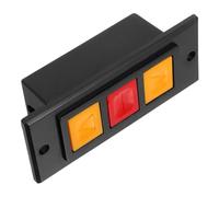 Gogogmee Interrupteur Poussoir Étanche pour Porte de Garage Mural Bouton de Commande Simple pour Motorisation de Porte Sectionnelle Accessoire Pratique pour Ouverture Volet Électrique