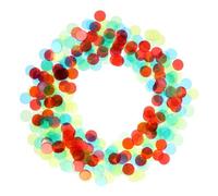 Gogogmee Jetons de Jeu Bingo Plastique Transparent pour Comptage et Apprentissage Réutilisable pour Parties et Classes Couleur Aléatoire Couleur Aléatoire