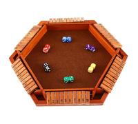 Gogogmee Jeu Shut The Box Faces avec Visibles et Plateau Mathématique Facile à Jouer pour Familles et Classes