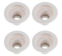 Gogogmee Joints D’étanchéité Accessoires de Remplacement Étanches Lot de 4 en Silicone Hx6/hx9 L’humidité, Entretien Solide pour Tête de Brosse à Dents Électrique pour Soins