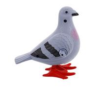 Gogogmee Jouet Mécanique à Remonter Forme De Colombe Jouet Vintage De Pigeon Statue De Pigeon pour Garçon Fille Décoration De Gâteau Oiseau Figurine Oiseau