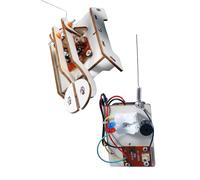 Gogogmee Jouet Télégraphique à Monter Soi-Même Kit Éducatif en Bois Encourage la Curiosité Scientifique Lien Parent-Garçon et Filles Fournitures de Bricolage pour Garçon et Filles