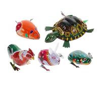Gogogmee Jouets à Remontoir en Fer 5 Pièces au Style Rétro 1980s