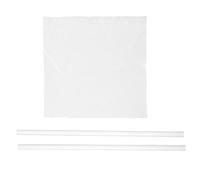 Gogogmee Kit D’Expérimentation Électrostatique 1 Pièce - Tige en Verre et Chiffon en Soie pour Frottement - Matériel Pédagogique Physique pour Cours Collège - Outil Scientifique pour