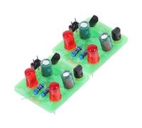 Gogogmee Kit de 2 Lampes Clignotantes Circuit Bistable LED pour Kit d'apprentissage de Soudure, Adapté la Pratique Quotidienne et Formation