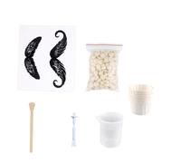 Gogogmee Kit de Cire Épilation Nez Portable Cire Dépilation Nasale avec Bâtons pour Nettoyage Narines Rapide et Facile Adapté Débutants
