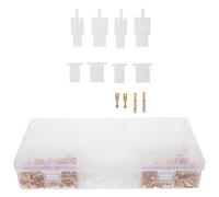 Gogogmee Kit de Connecteurs de Câbles Automobiles 28 MM 480 Pièces Connecteurs Mâles et Femelles Étanches Bornes à Sertir Électriques pour Voiture Moto et Bateau Installation et